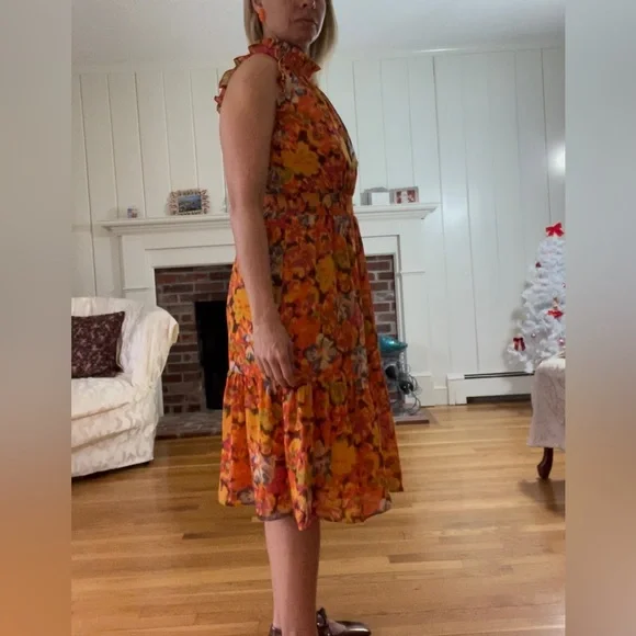 J. Crew Bright Floral Dress - Picture 4 of 11